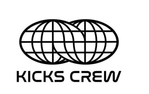 Kicks Crew logo in black