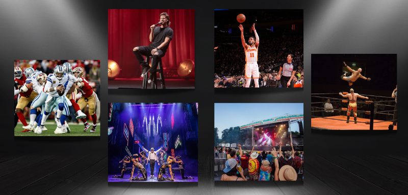 Not Just Concerts—All the Live Action You Crave blog image