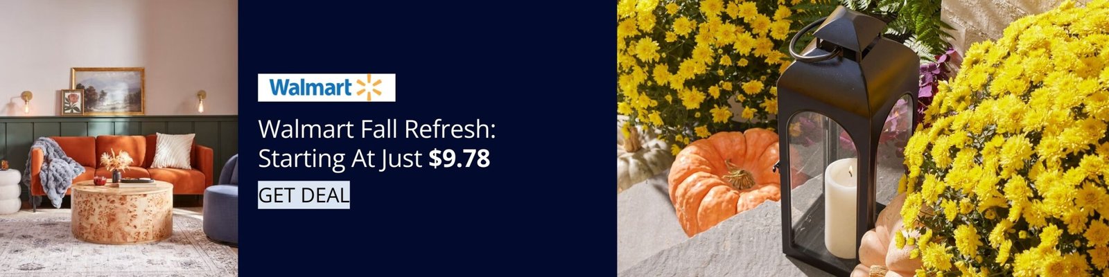 Walmart Promotional banner