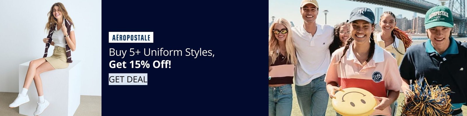 Aeropostale Promotional banner
