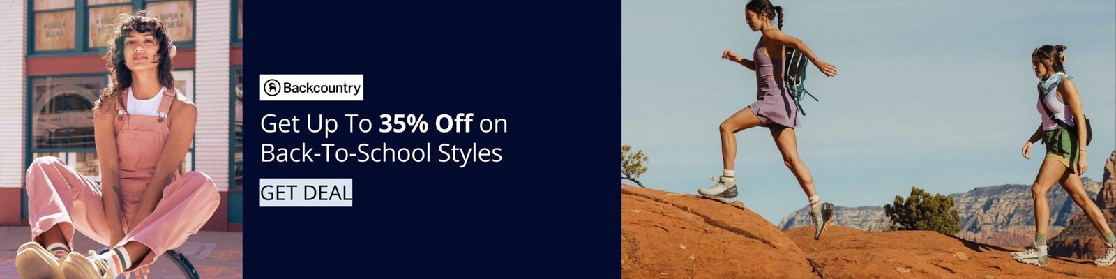 Backcountry Promotional banner