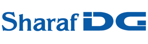 Sharaf DG logo.